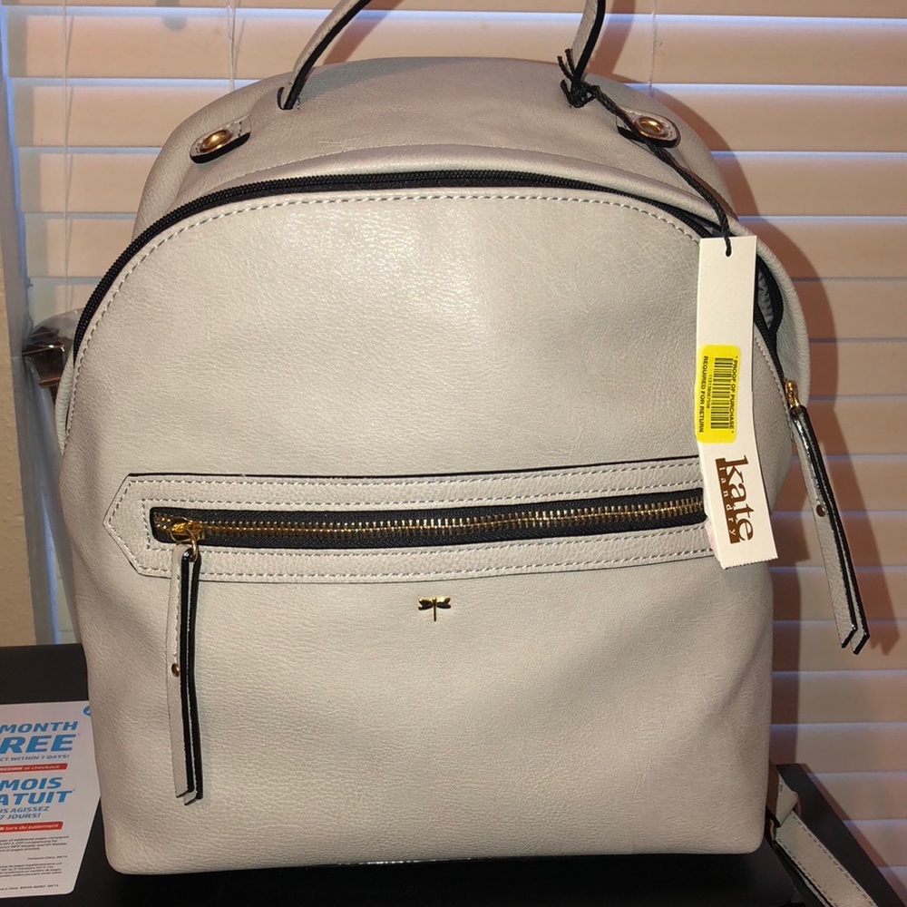 Kate Landry grey backpack